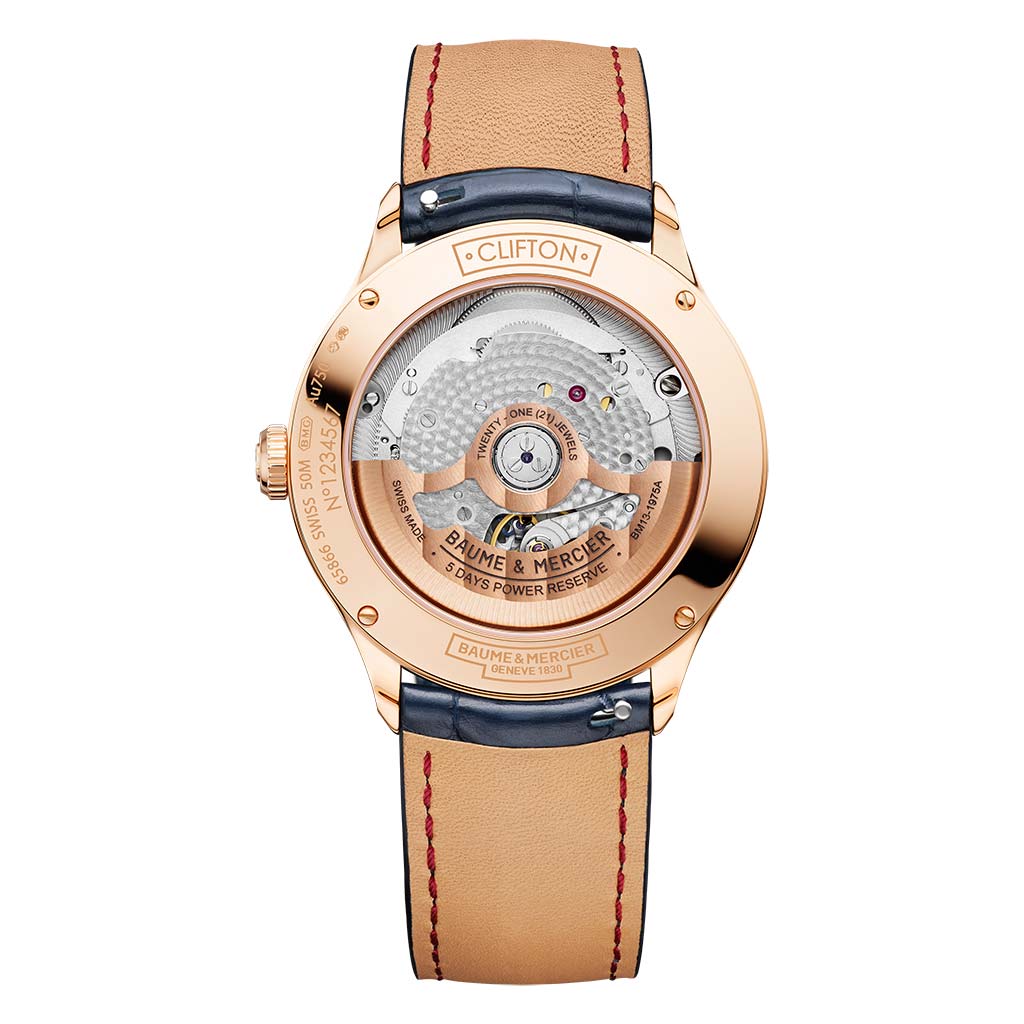 Clifton10584 39mm Rose Gold Mens Watch