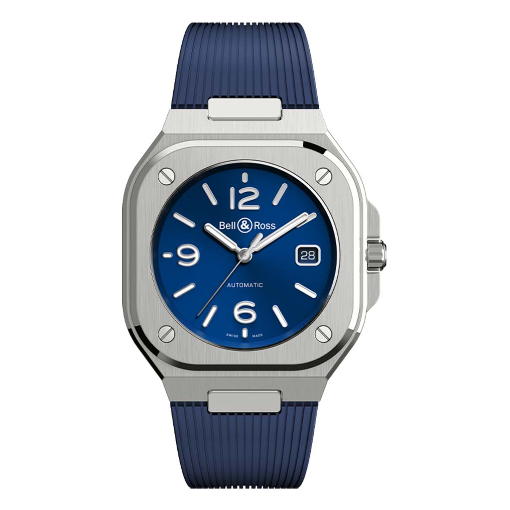 BR 05 Blue Steel 40mm Steel Mens Watch