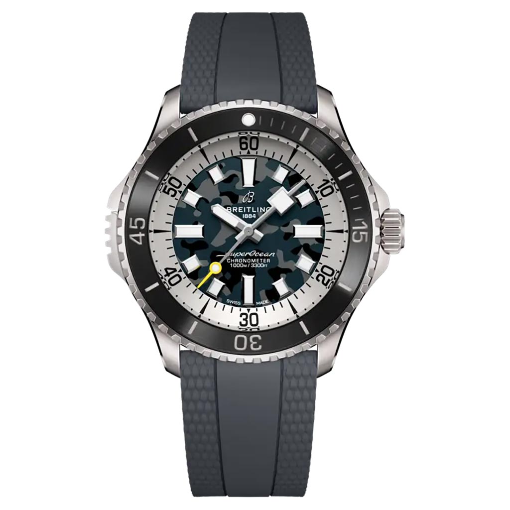 Breitling Superocean Automatic 46 Super Diver 46mm Titanium Mens Watch