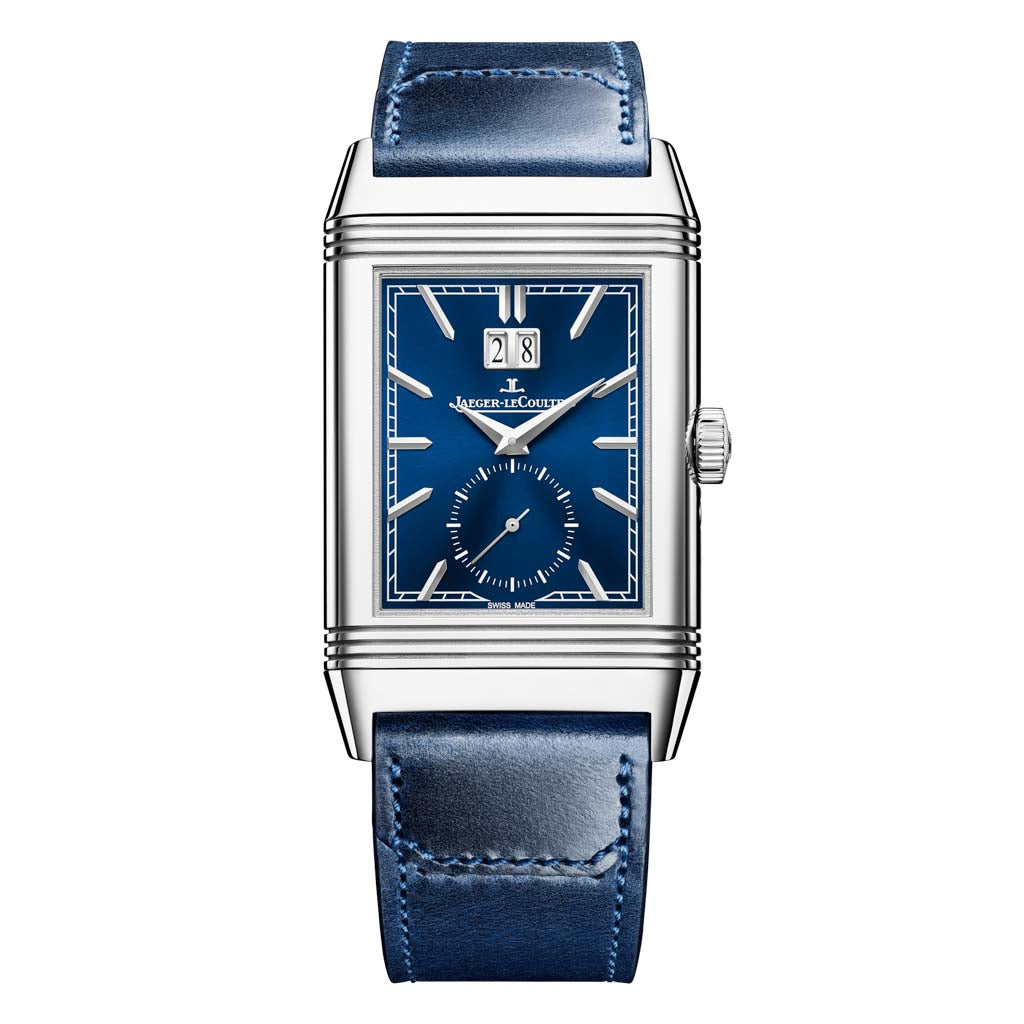 Jaeger-LeCoultre Reverso Tribute Geographic 29.9mm Steel Mens Watch