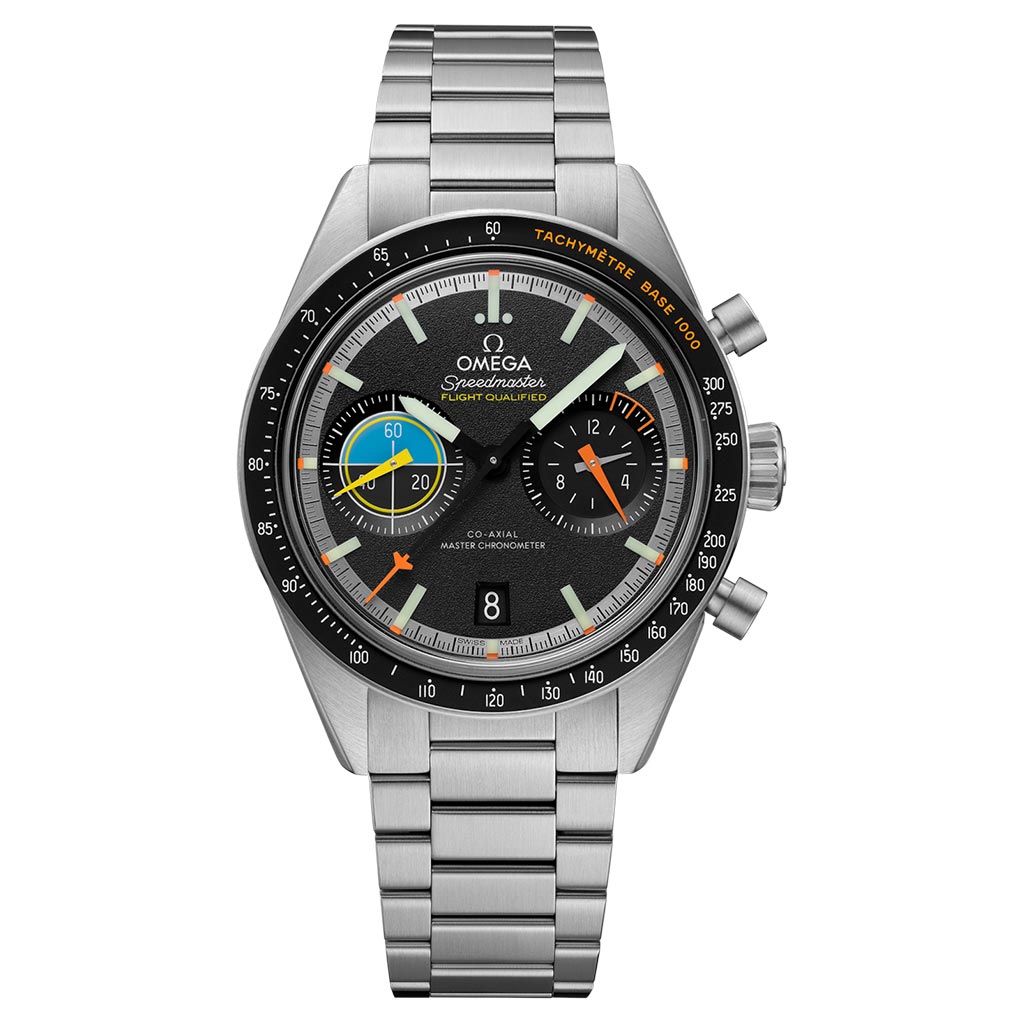 Omega Speedmaster Pilot Chronograph 40.85mm Steel Mens Watch