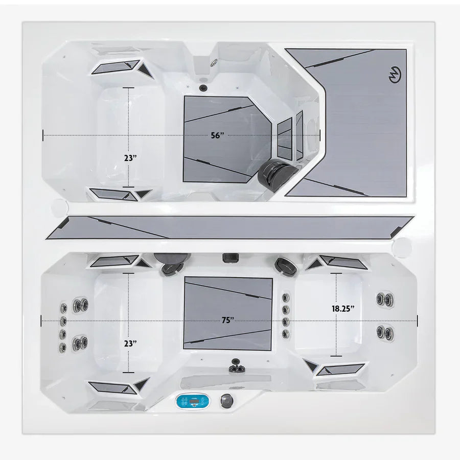 VALARIS HOT TUB+COLD TUB BY MICHAEL PHELPS