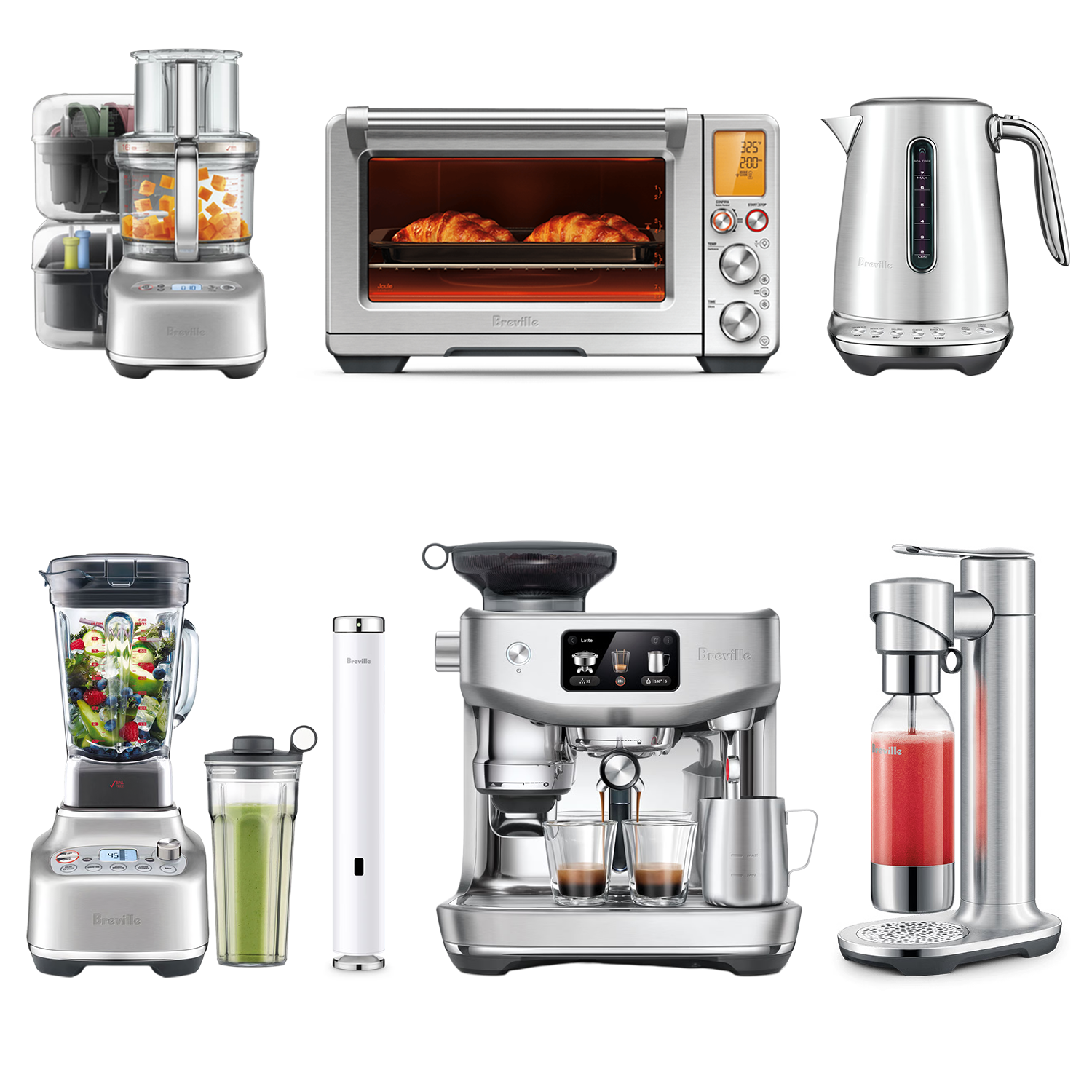 BREVILLE 7 PC BUNDLE NO TOASTER