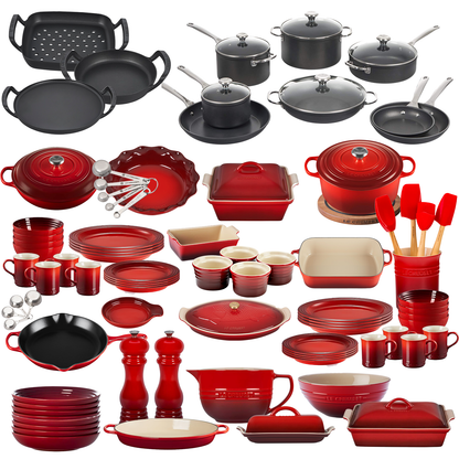 EVERYTHING LE CREUSET KITCHEN SET