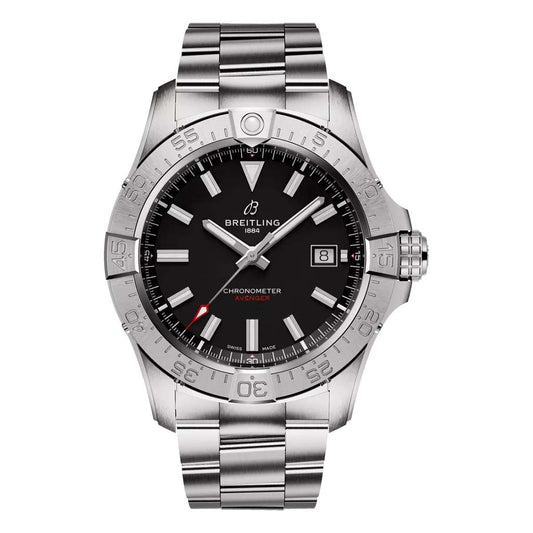 Avenger Automatic Black 42mm Steel Mens Watch