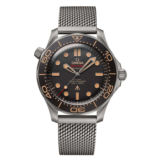 007 Edition Seamaster Diver 300M on Bracelet 42mm Titanium Mens Watch-test-5