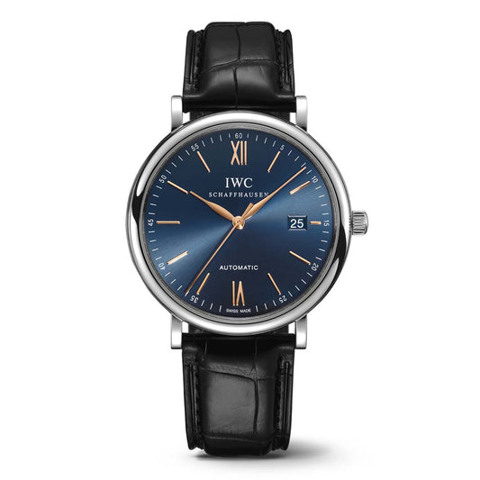 Portofino Automatic Blue 40mm Steel Mens Watch