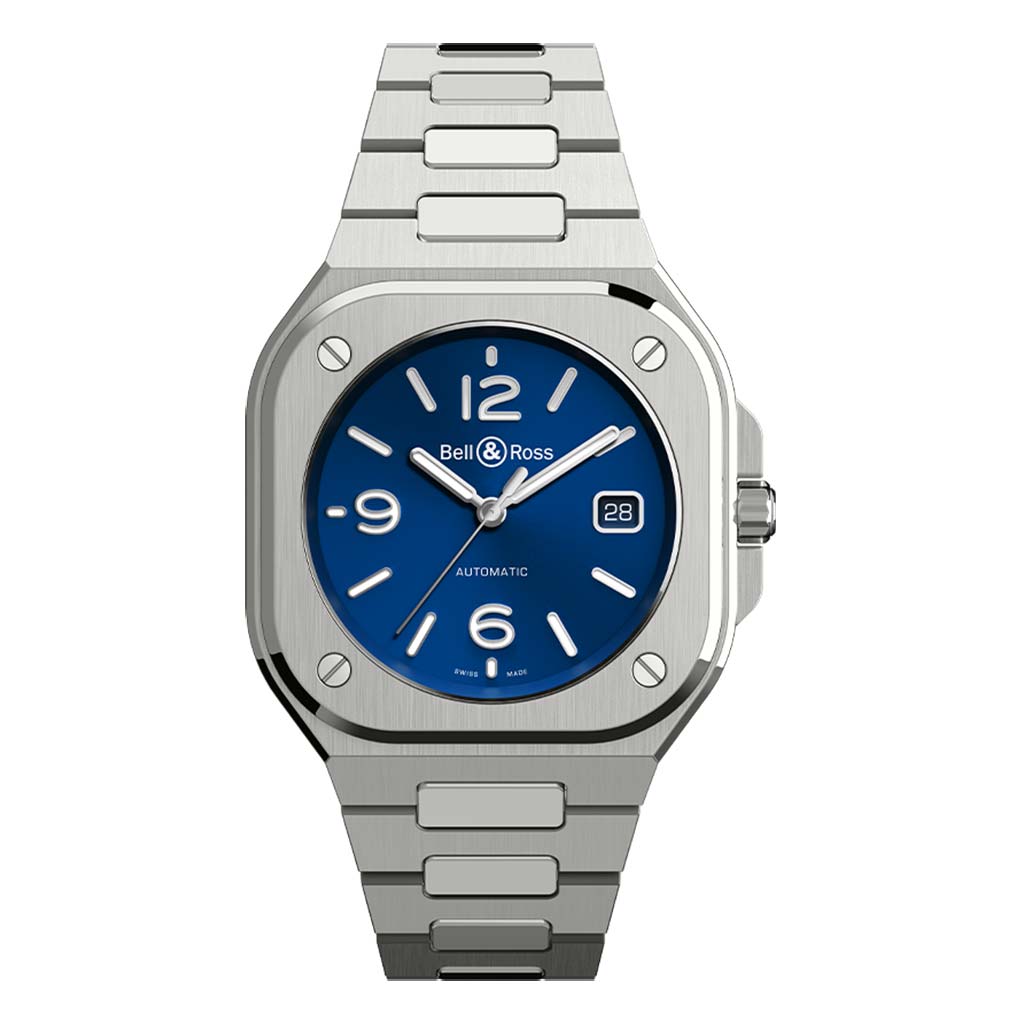 BR 05 Blue Steel 22 Steel Mens Watch