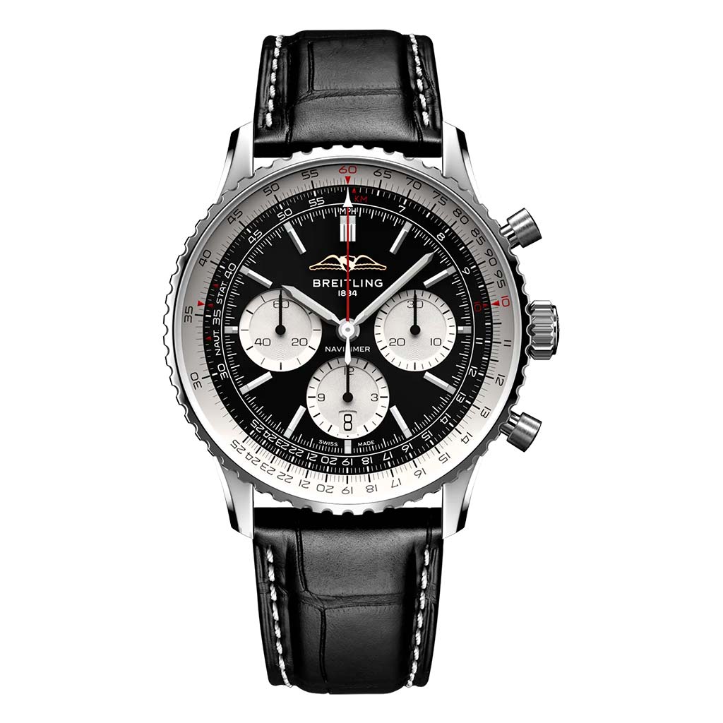 Navitimer B01 Chronograph 43 43mm Steel Mens Watch