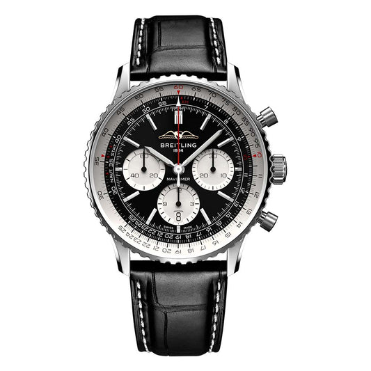 Navitimer B01 Chronograph 43 43mm Steel Mens Watch