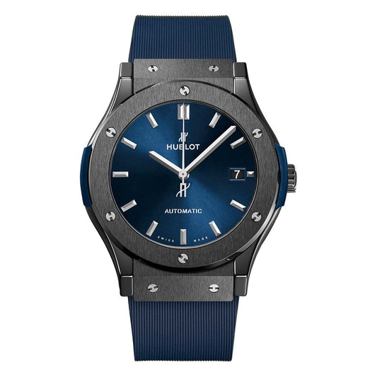 Classic Fusion Ceramic Blue 45mm Ceramic Mens Watch