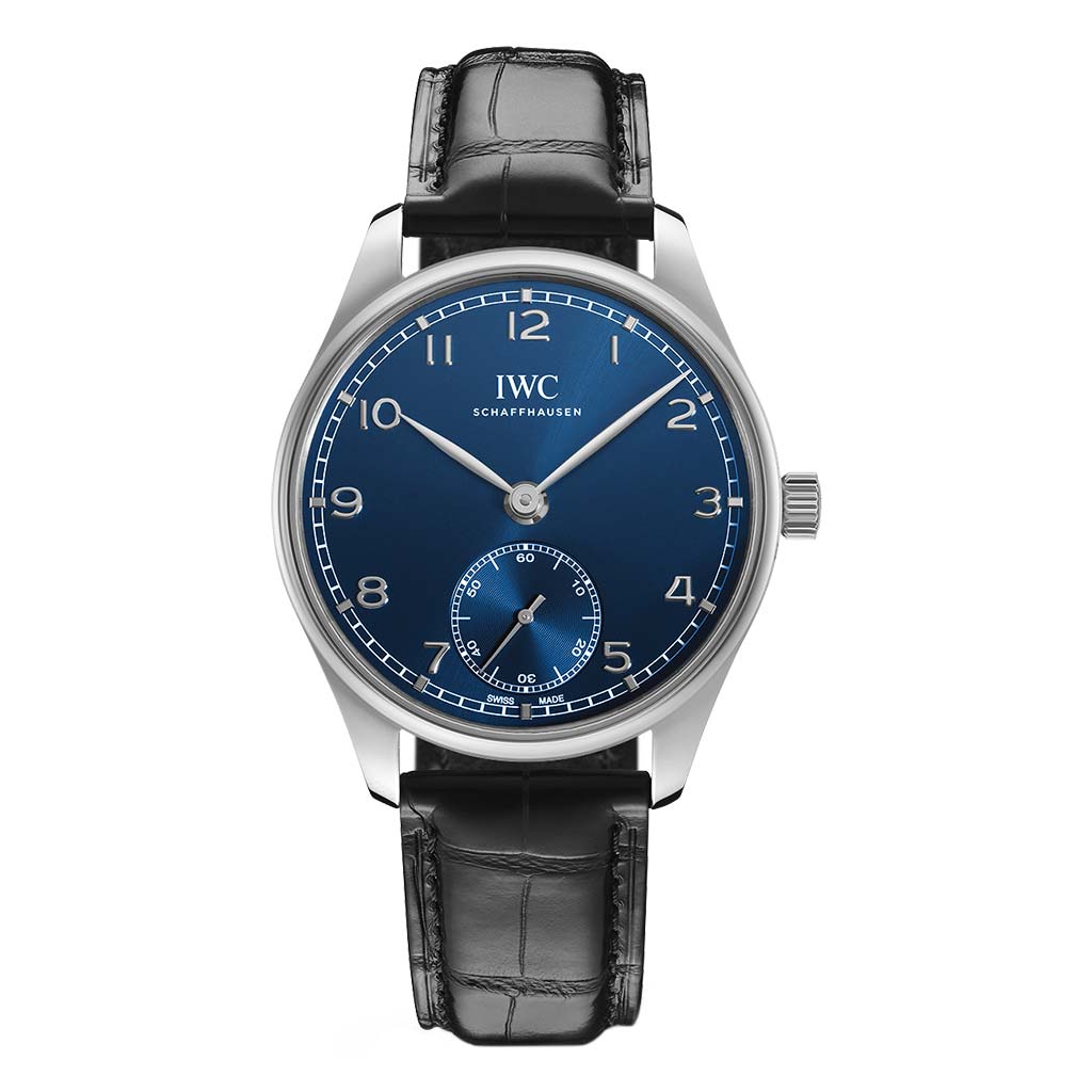 Portugieser Automatic Blue 40.4mm Steel Mens Watch