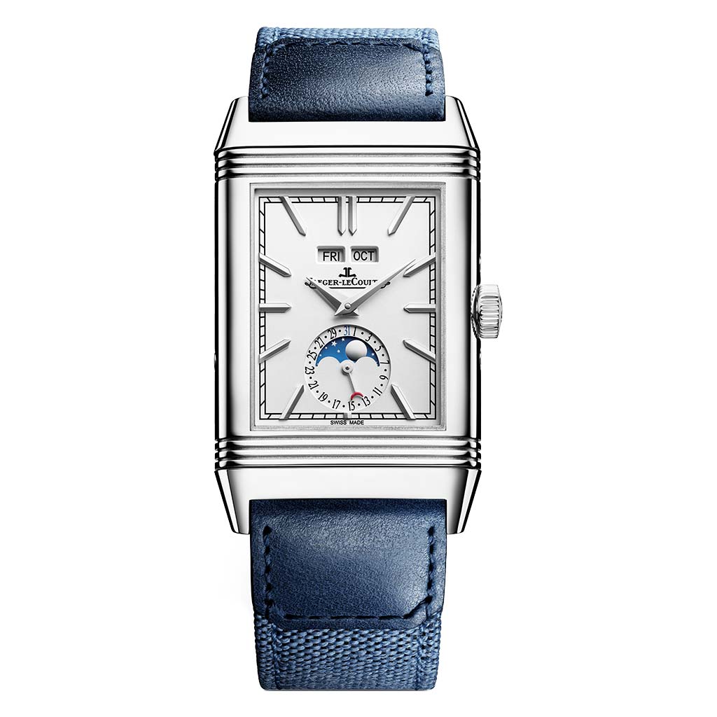 Reverso Tribute Duoface Calendar Large Size 29.9x49.4mm Steel Mens Watch