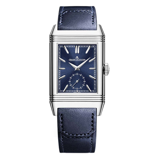 Reverso Tribute Duoface 47mm x 28.3mm Steel Mens Watch