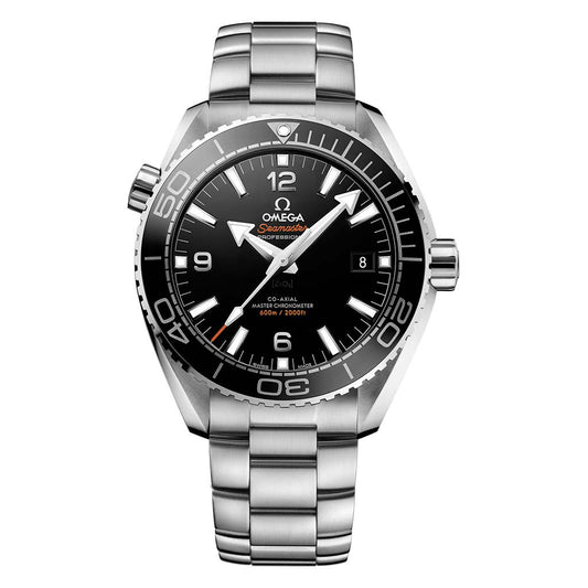 Seamaster Planet Ocean Black 43.5mm Steel Mens Watch