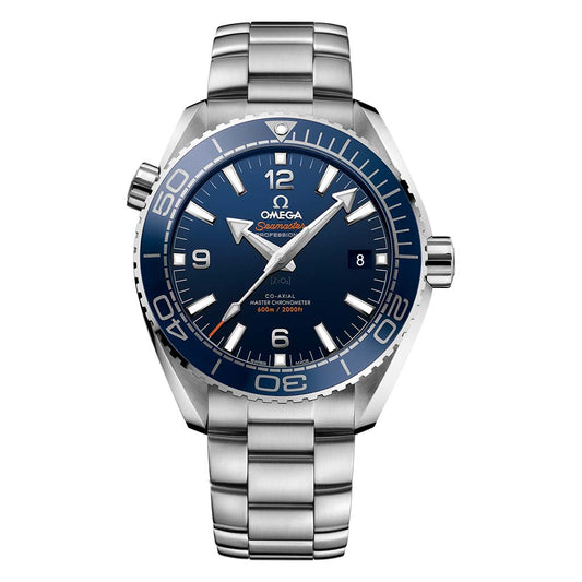 Seamaster Planet Ocean Blue 43.5mm Steel Mens Watch