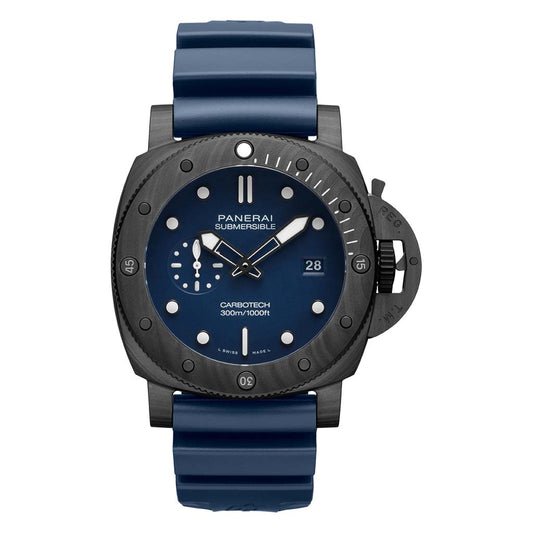 Submersible Quarantaquattro Carbotech™ Blu Abisso 44mm Carbon Mens Watch