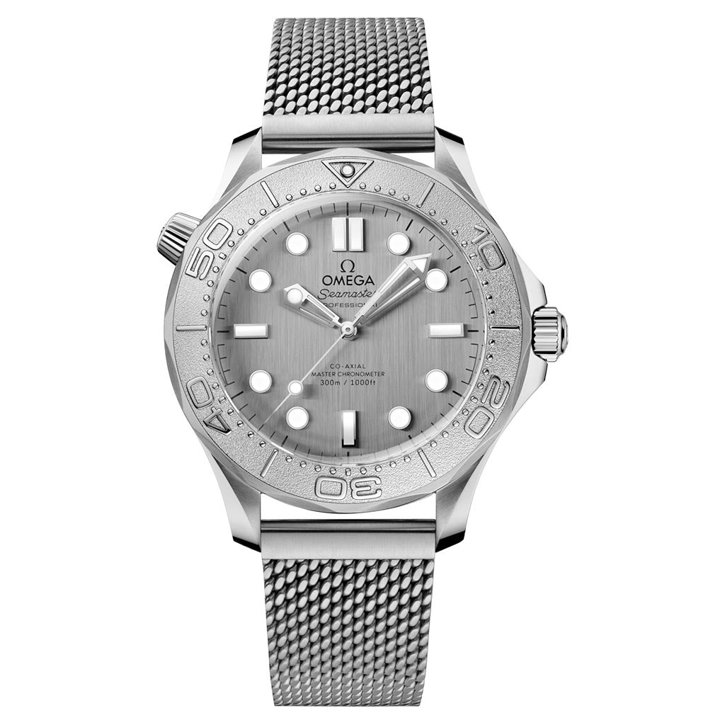 Omega Seamaster Diver 300M Gray 42mm Steel Mens Watch