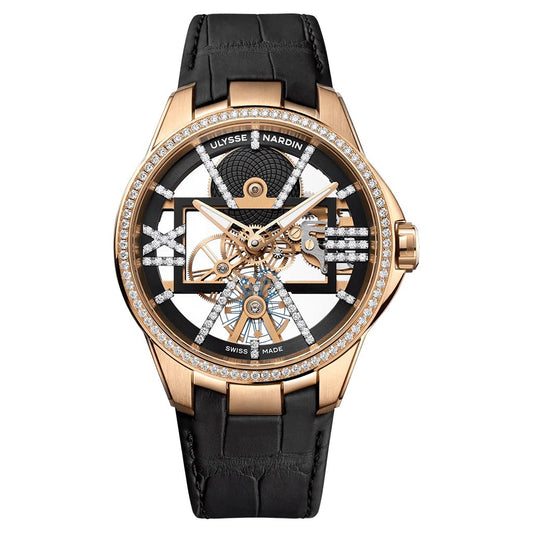 Ulysse Nardin Blast Skeleton X 42mm Rose Gold Mens Watch